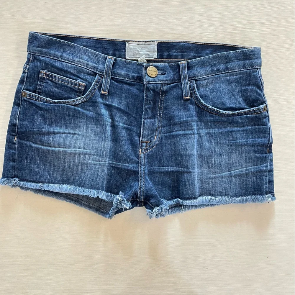 Current/Elliott Blue Denim Women‎ Shorts